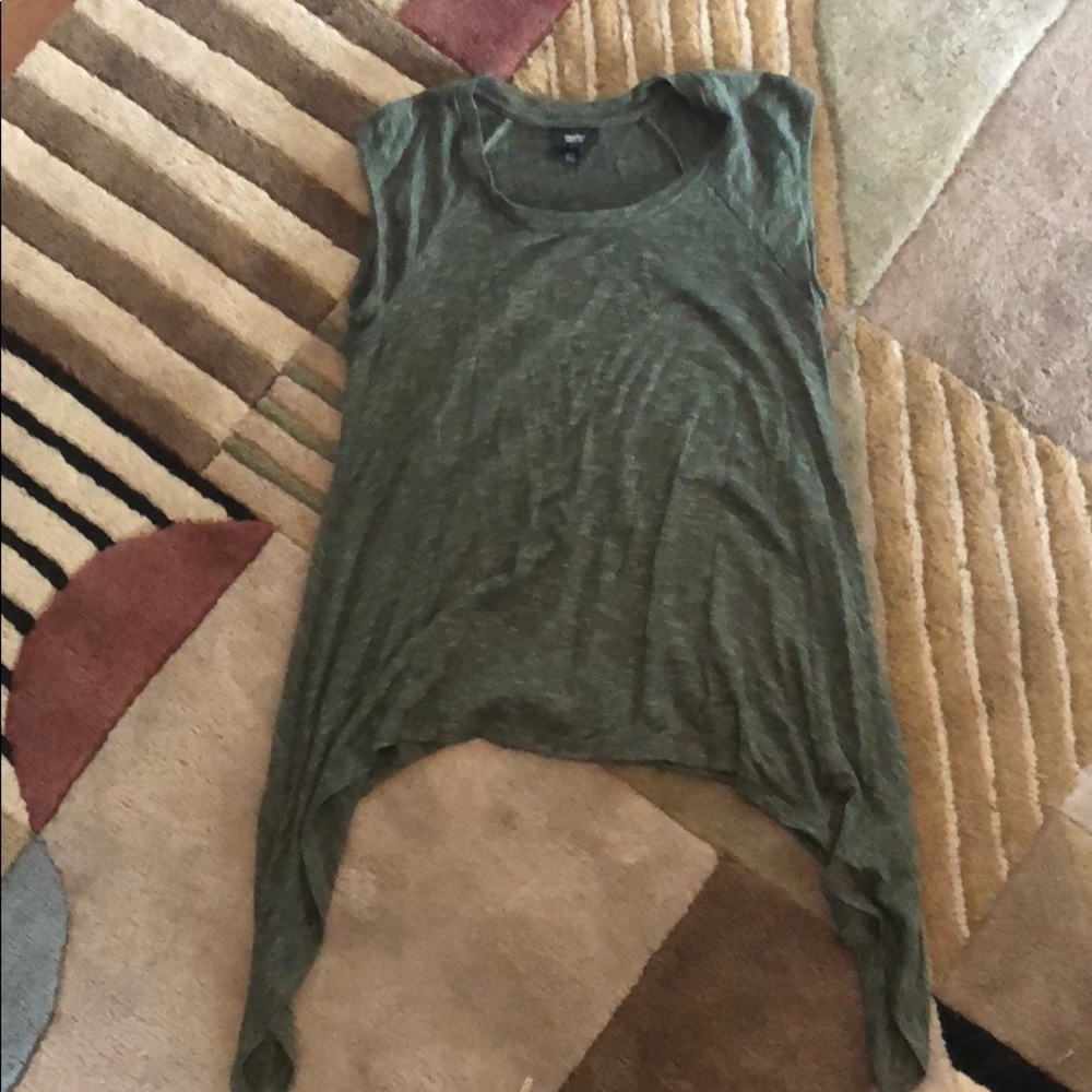 Knit sweater tank top